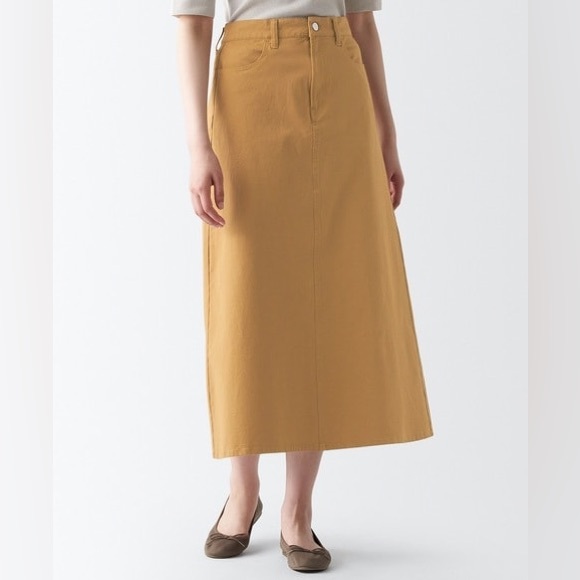 Muji  Chino A Line Skirt - Picture 1 of 11